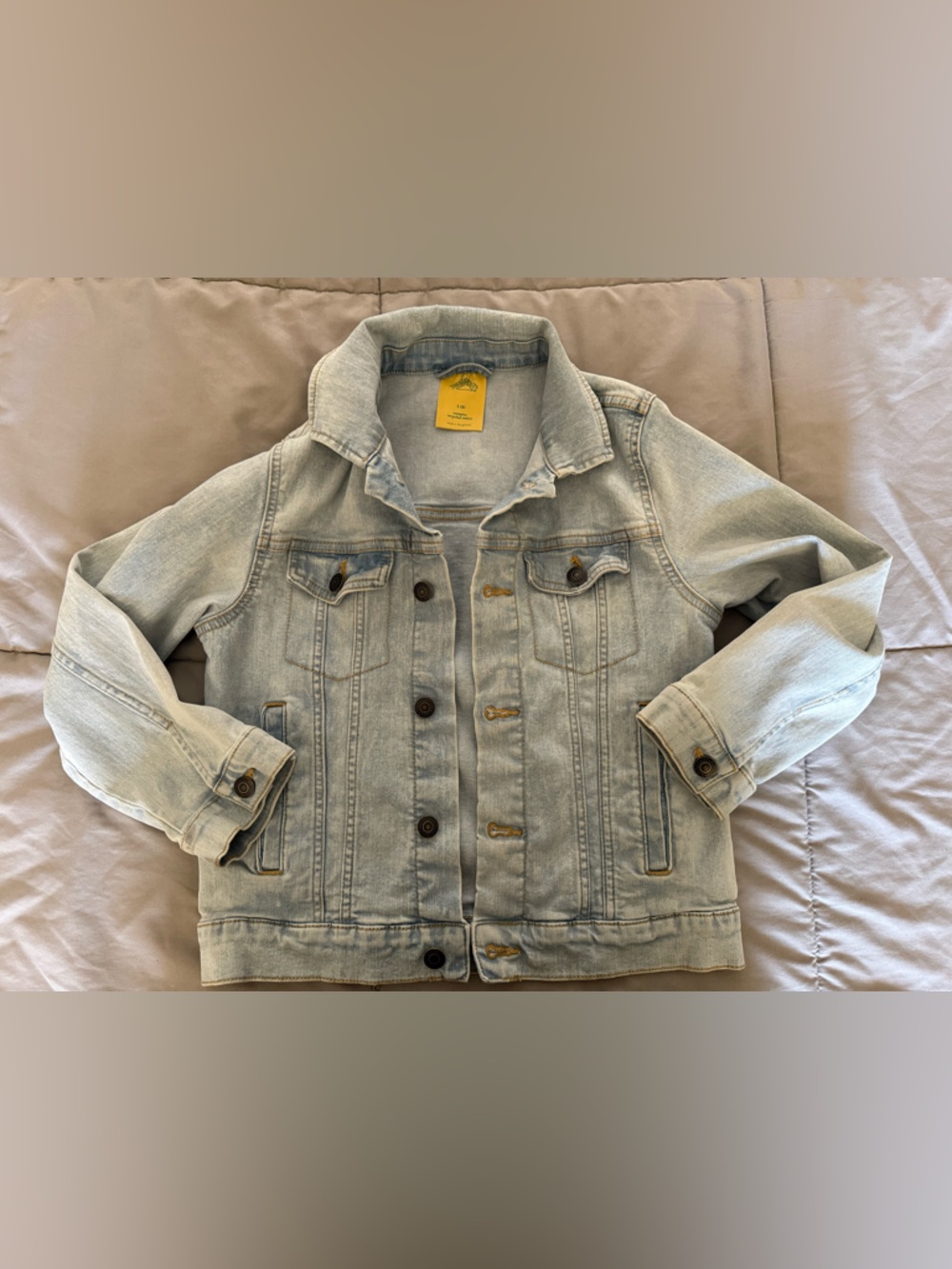 Light Wash Blue Kids Denim Jean Jacket